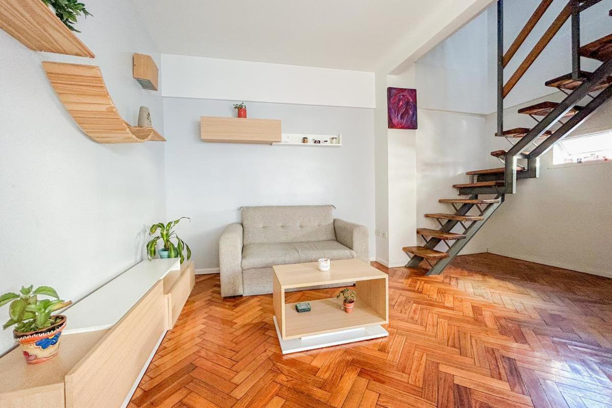 Departamento Amoblado Con Terraza, Belgrano Apartamento